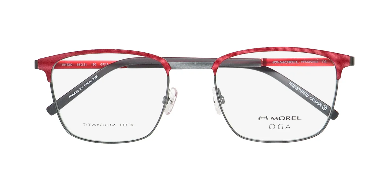 Morel Oga 10182o gr15 Eyeglasses Red 55mm 2