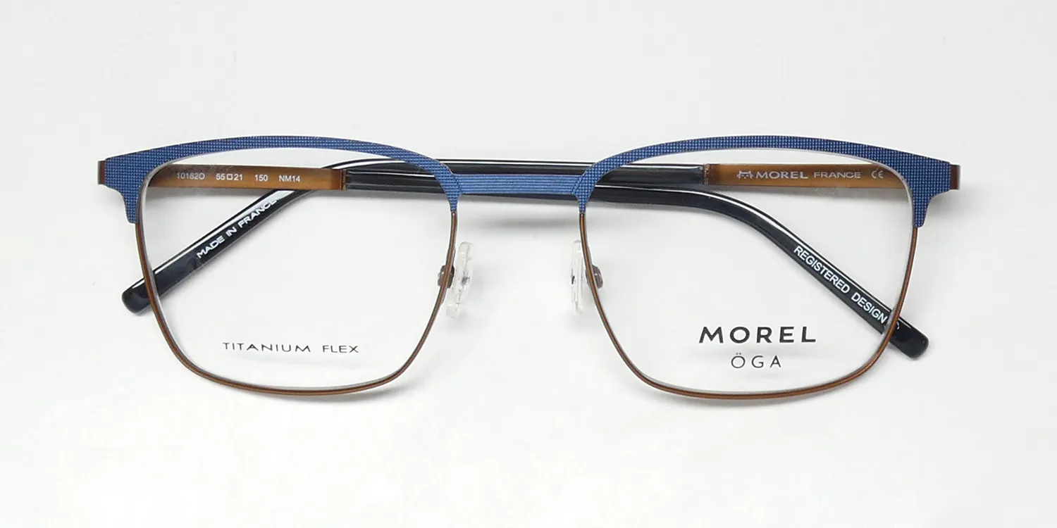 Morel Oga 10182o nm14 Eyeglasses Blue 55mm 2