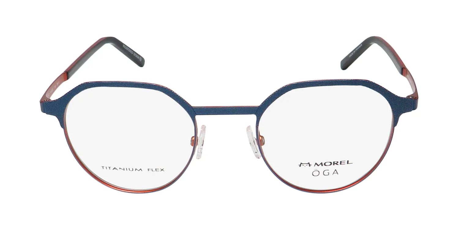 Morel Oga 10184o bm19 Eyeglasses Blue 49mm 3