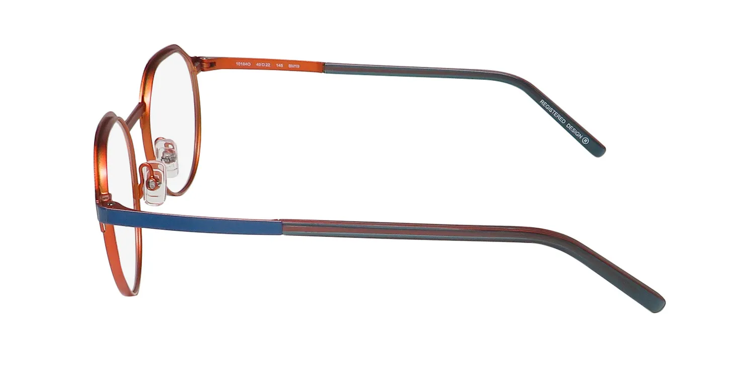 Morel Oga 10184o bm19 Eyeglasses Blue 49mm 4