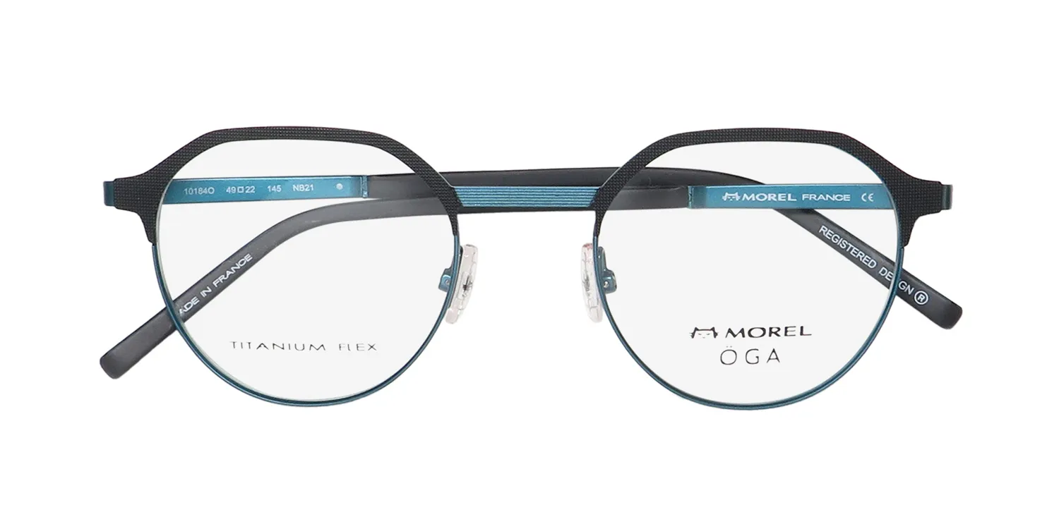 Morel Oga 10184o nb21 Eyeglasses Black 49mm 2