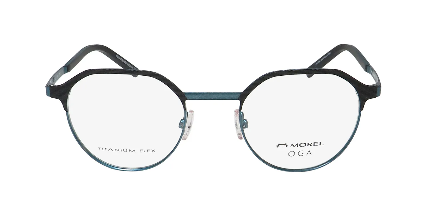 Morel Oga 10184o nb21 Eyeglasses Black 49mm 3