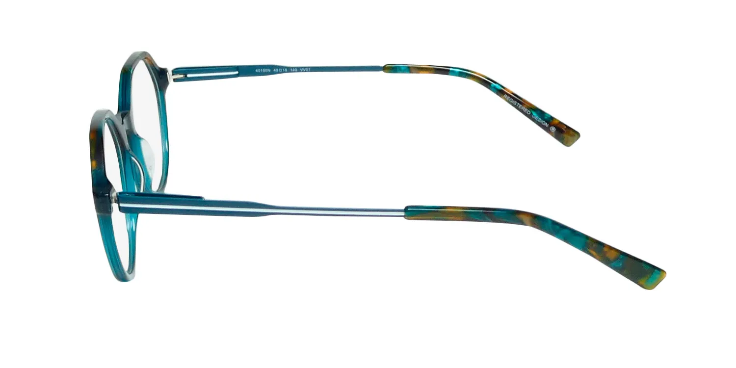 Morel Nomad 40190n vv01 Eyeglasses Teal 49mm 4