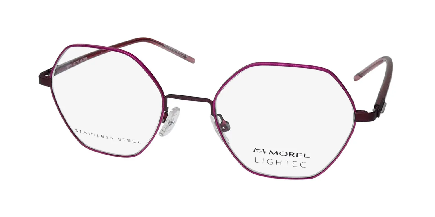 Morel Lightec 30291l pp06 Eyeglasses Pink 48mm