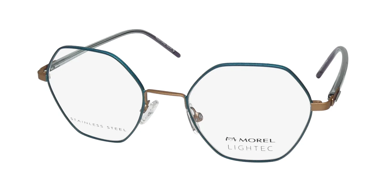 Morel Lightec 30291l vd05 Eyeglasses Green 48mm