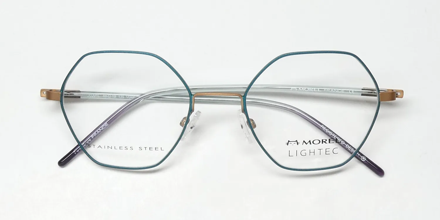 Morel Lightec 30291l vd05 Eyeglasses Green 48mm 2