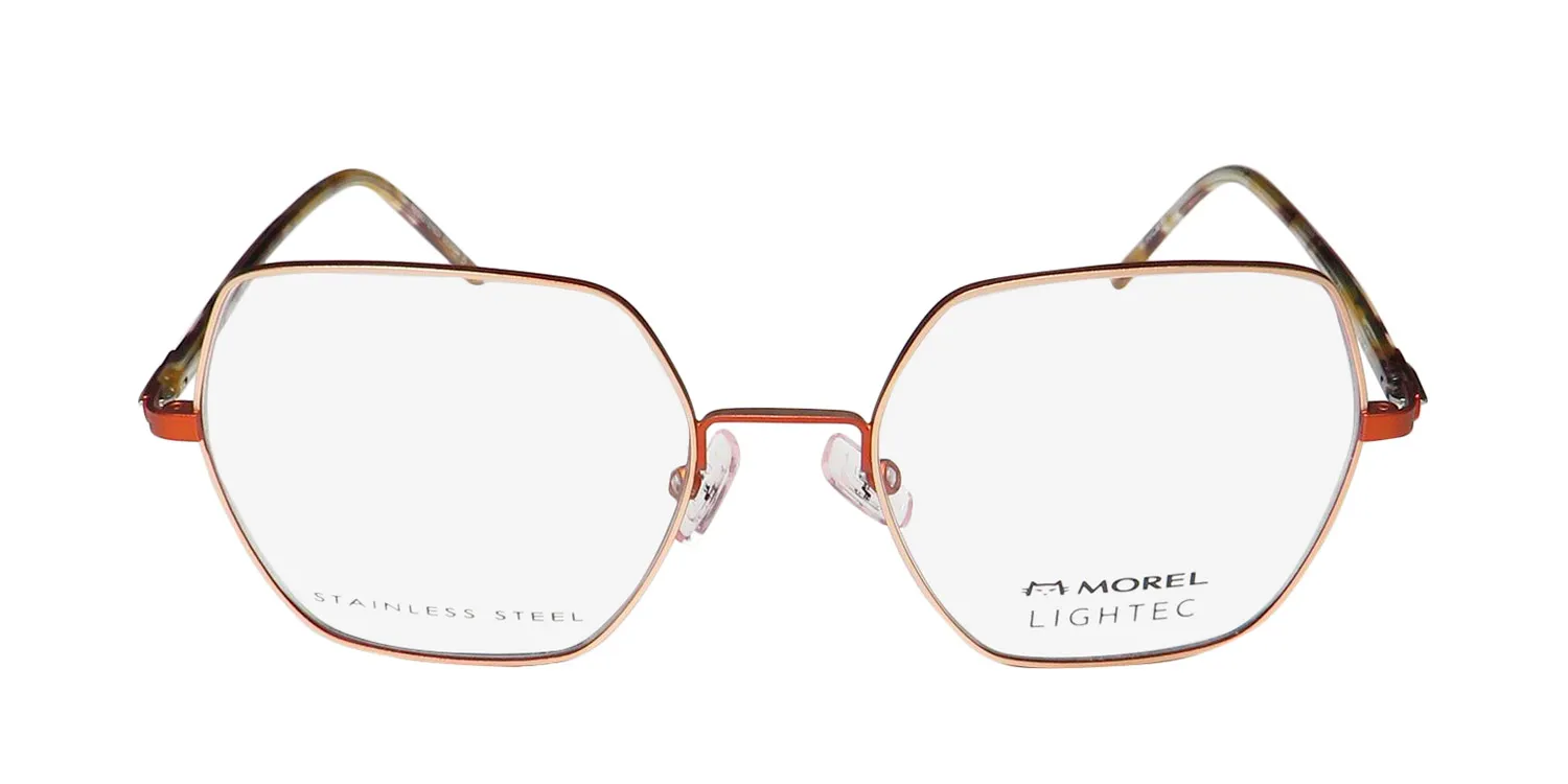 Morel Lightec 30293l op11 Eyeglasses Pink Brown 51mm 3