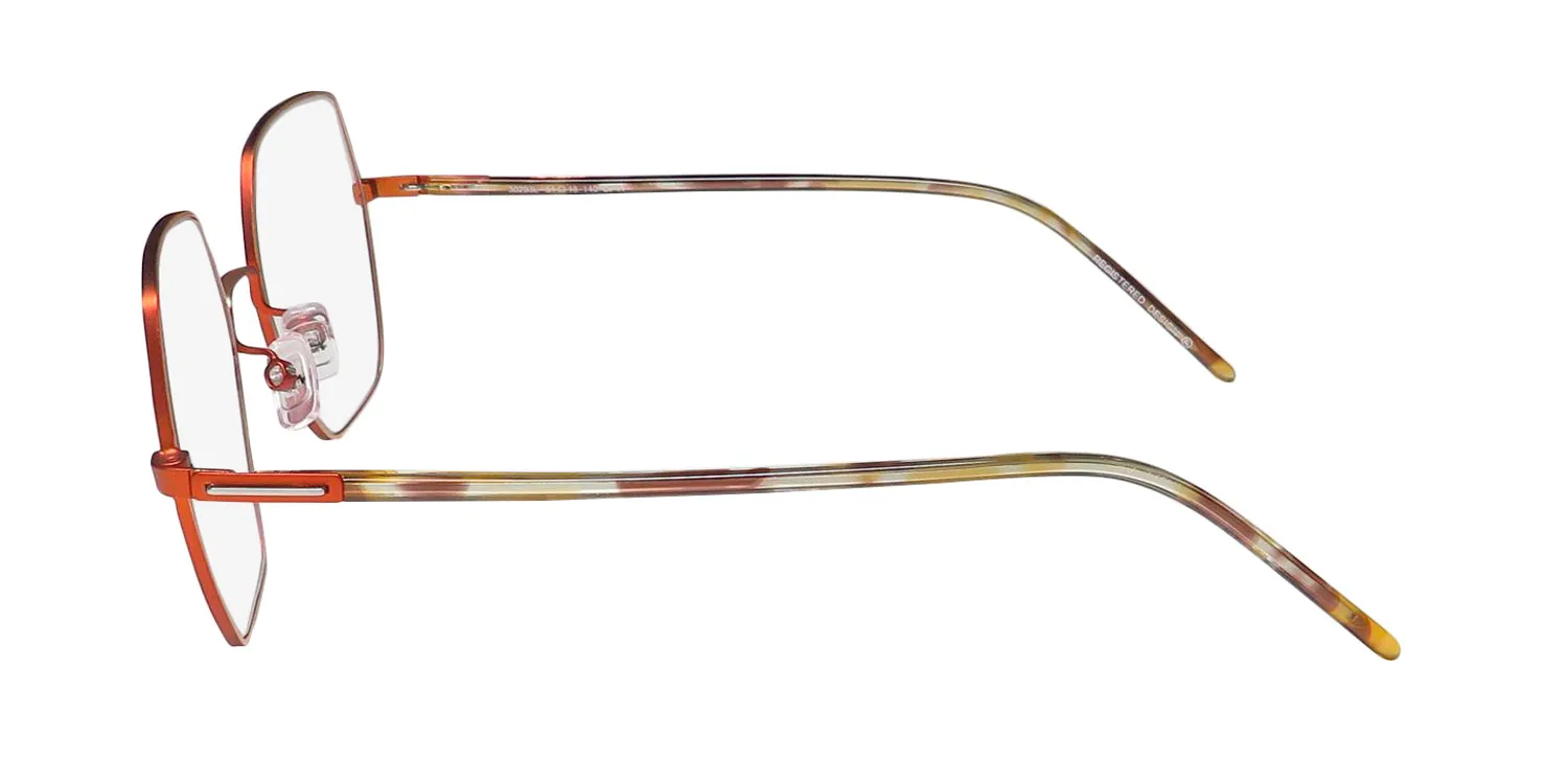 Morel Lightec 30293l op11 Eyeglasses Pink Brown 51mm 4
