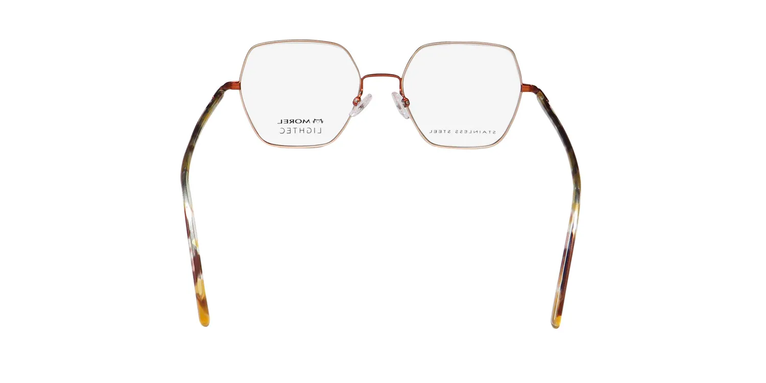 Morel Lightec 30293l op11 Eyeglasses Pink Brown 51mm 5