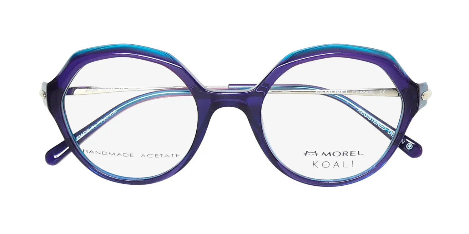 Morel Koali 20128k pd02 Eyeglasses Purple Crystal 48mm 2