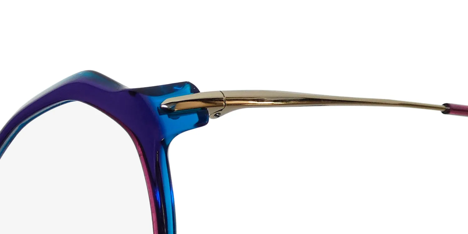 Morel Koali 20128k pd02 Eyeglasses Purple Crystal 48mm 6