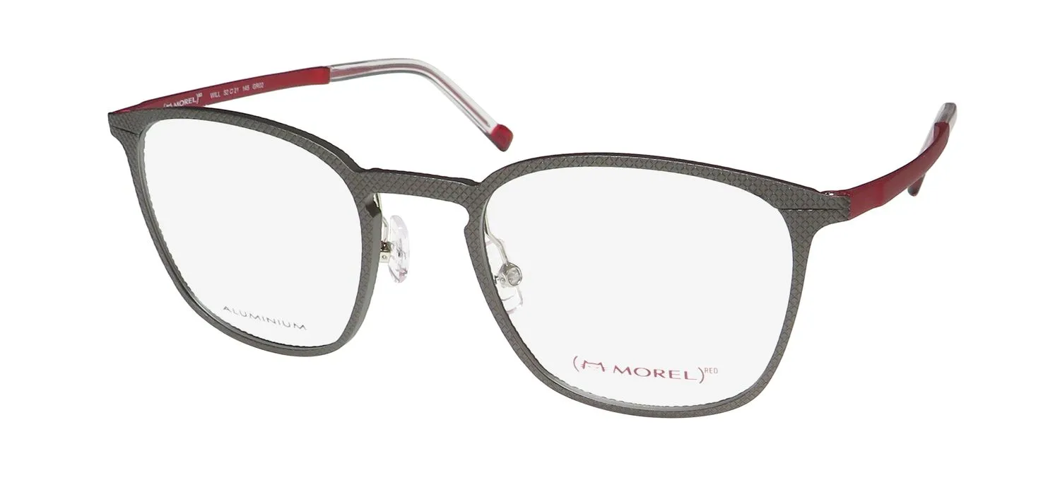 Morel Red Will 90014c gr02 Eyeglasses Grey 52mm Unisex