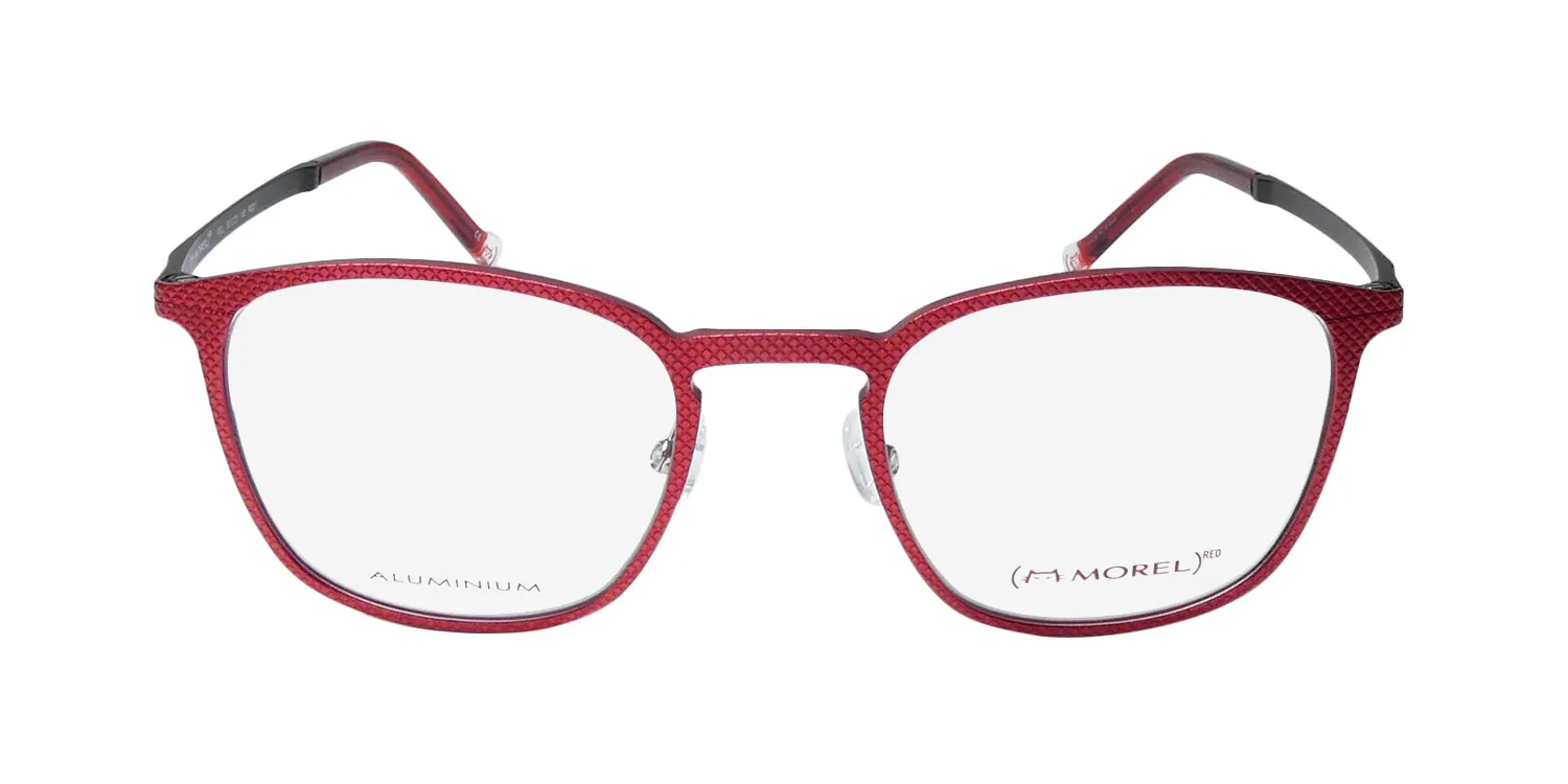 Morel Red Will 90014c rg01 Eyeglasses Red 52mm Unisex 3