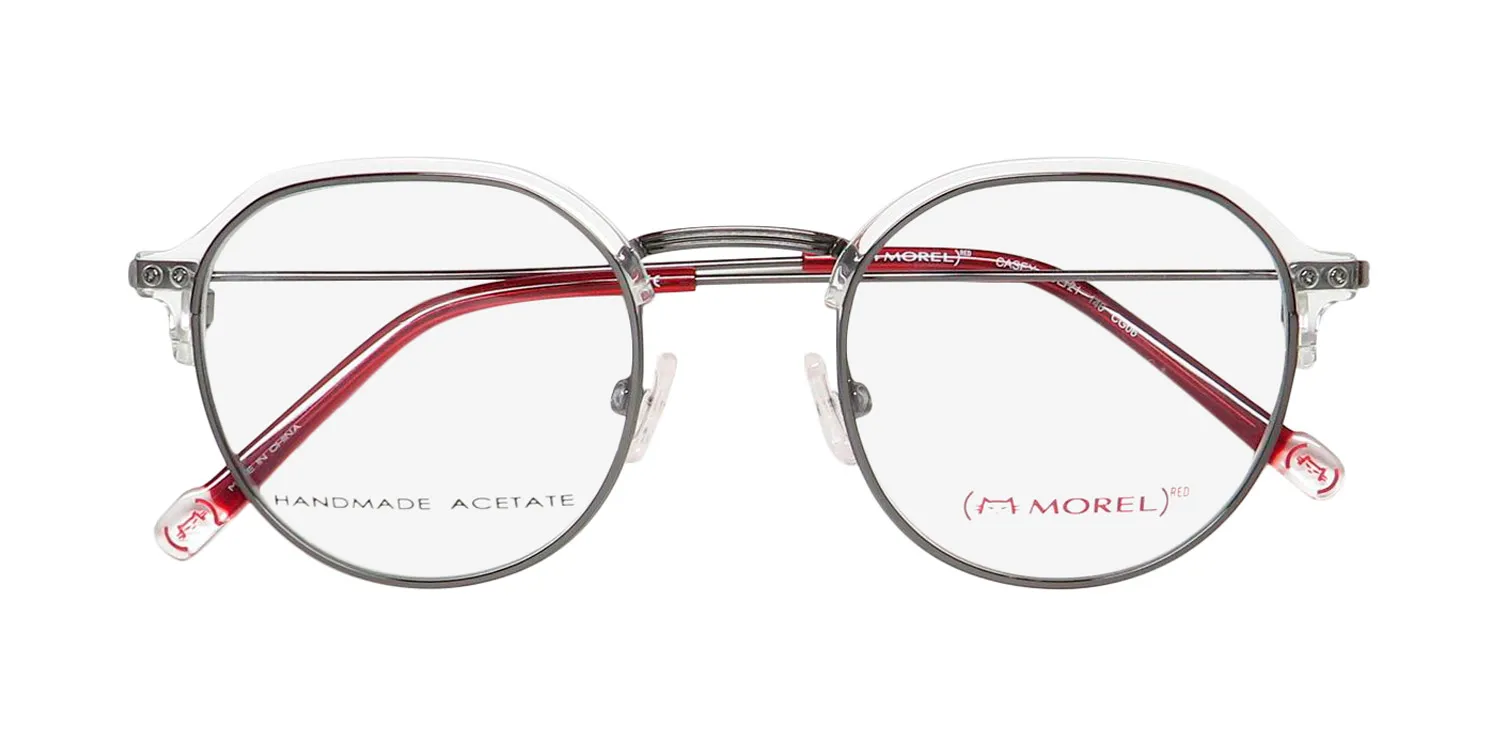 Morel Red Casey 90015c cg06 Eyeglasses Crystal 48mm 2