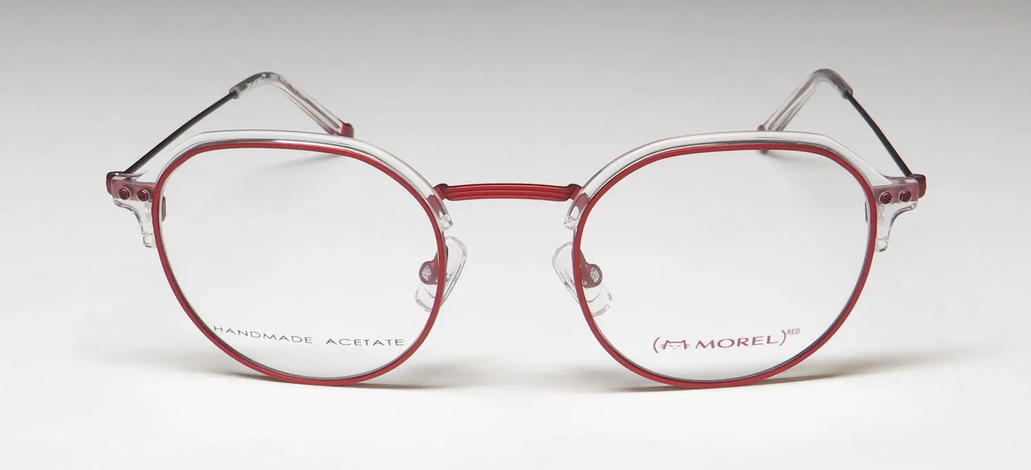 Morel Red Casey 90015c cr04 Eyeglasses Crystal 48mm 3