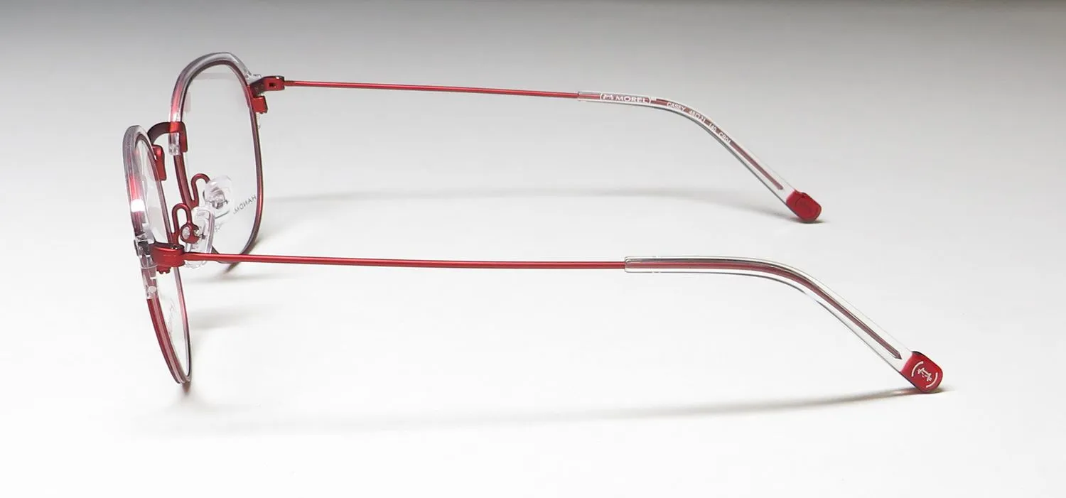 Morel Red Casey 90015c cr04 Eyeglasses Crystal 48mm 4
