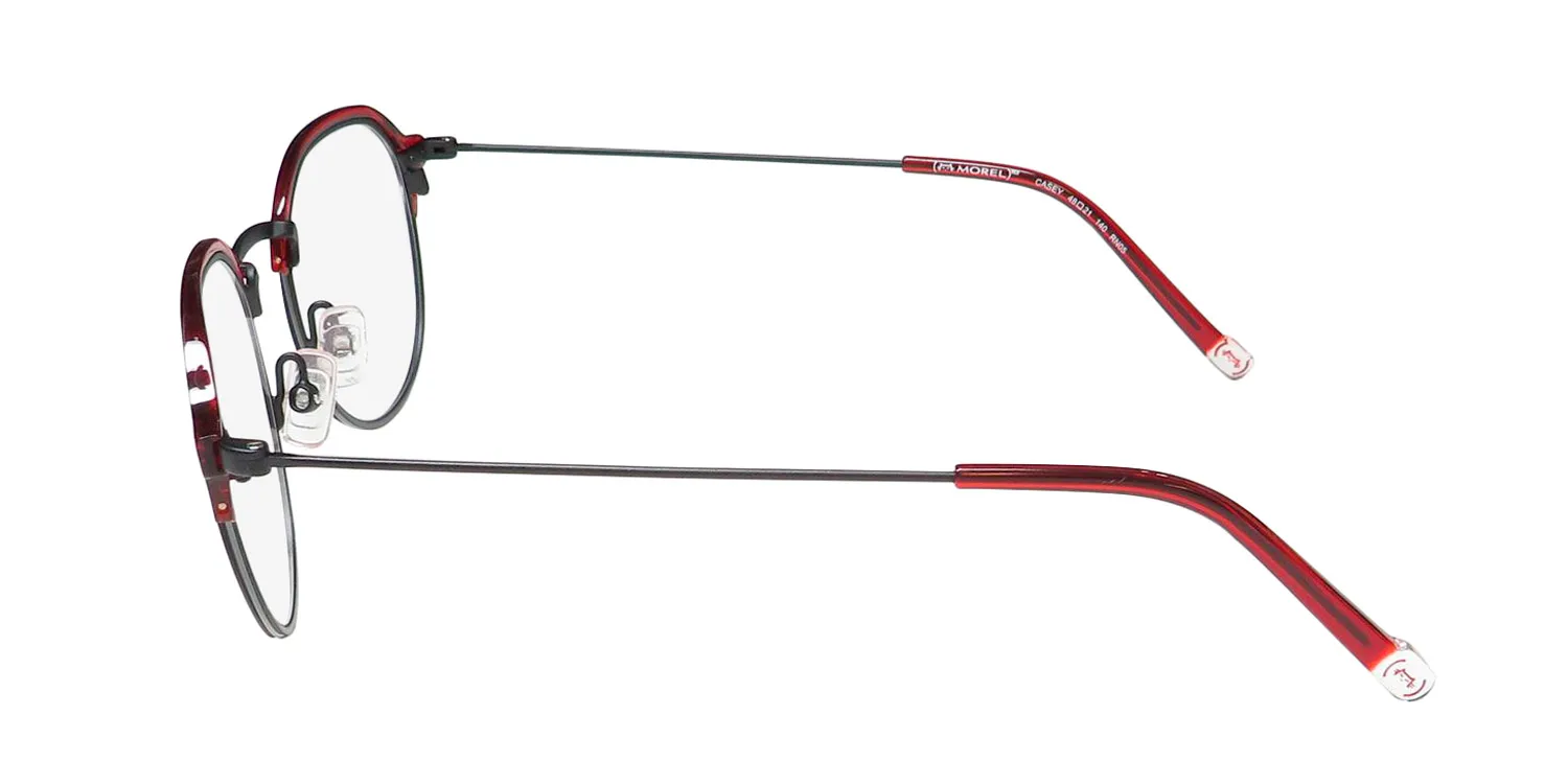 Morel Red Casey 90015c rn05 Eyeglasses Red 48mm 4