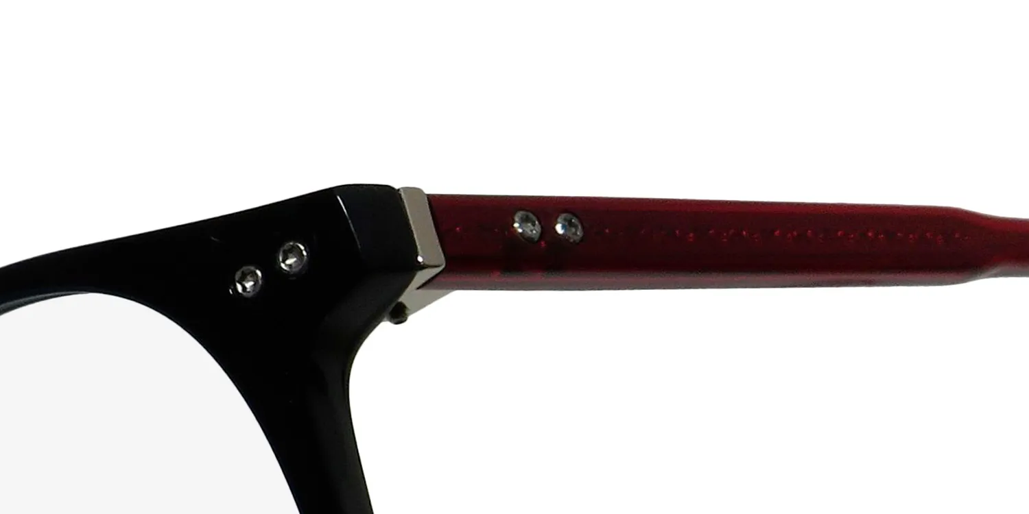 Morel Red Perry 90016c nr09 Eyeglasses Black 49mm 6