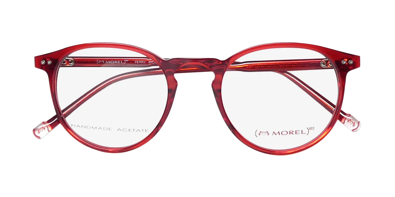 Morel Red Perry 90016c rr07 Eyeglasses Red Crystal 49mm 2