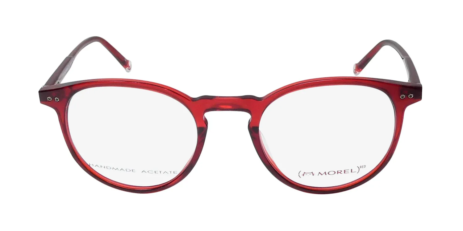 Morel Red Perry 90016c rr07 Eyeglasses Red Crystal 49mm 3
