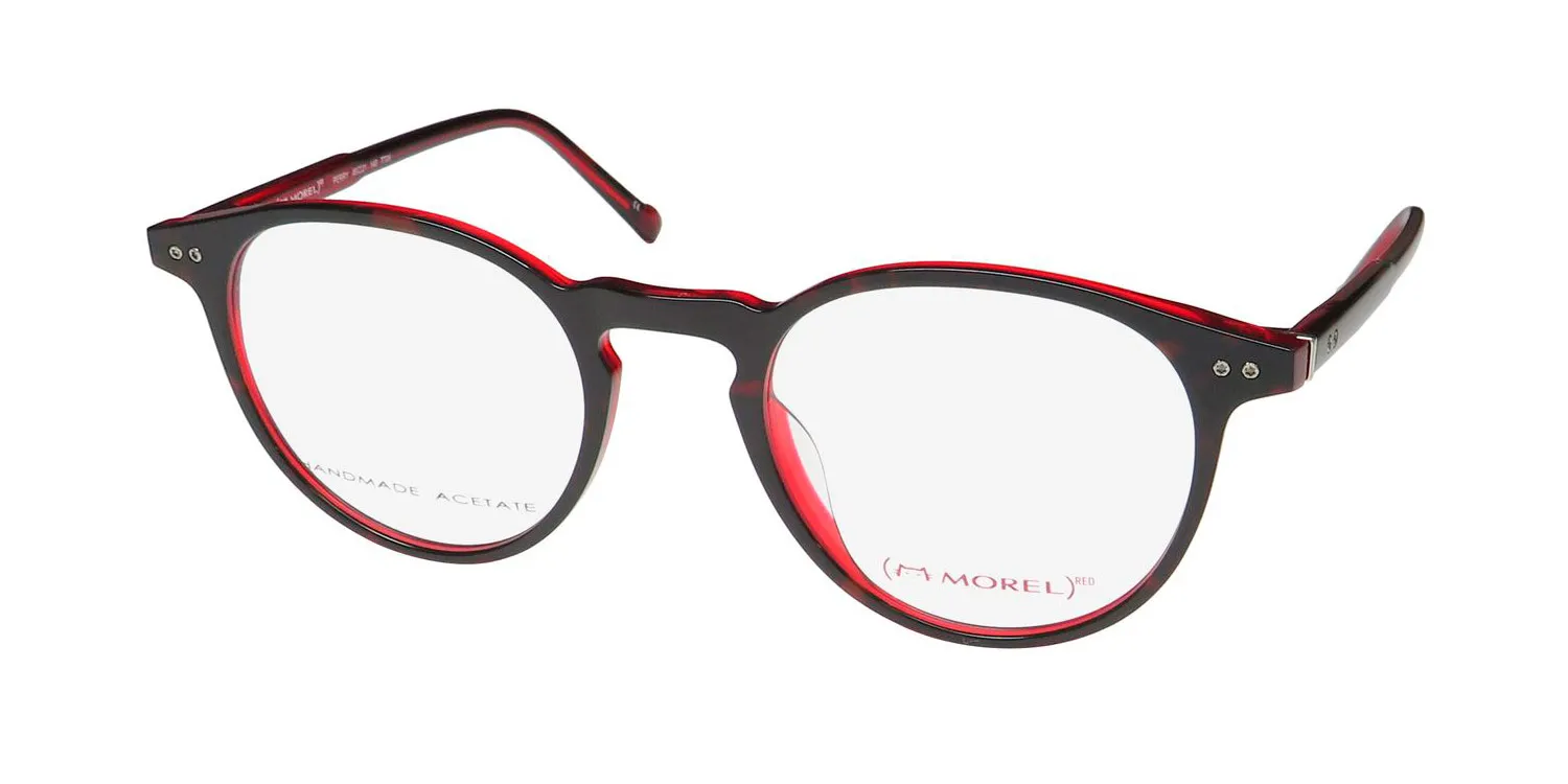 Morel Red Perry 90016c tt08 Eyeglasses Brown 49mm
