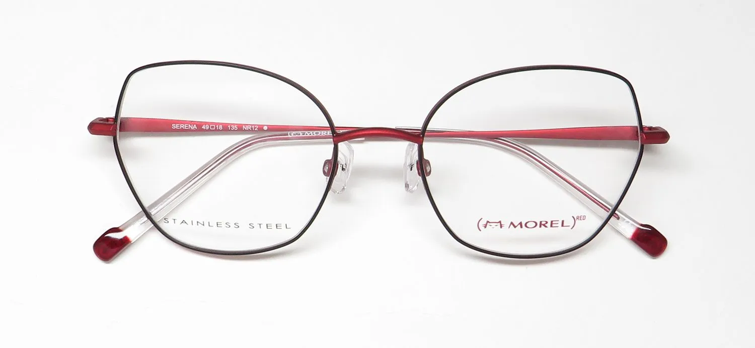 Morel Red Serena 90017c nr12 Eyeglasses Black 49mm 2