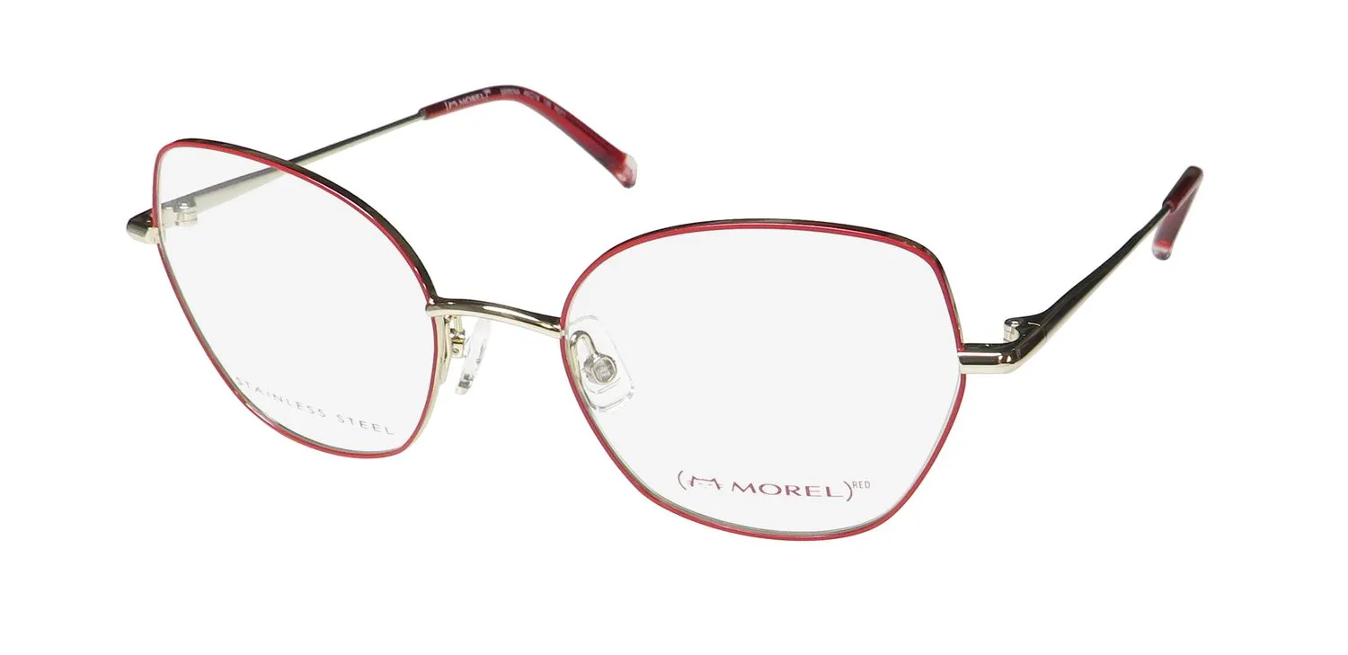 Morel Red Serena 90017c rd11 Eyeglasses Red 49mm