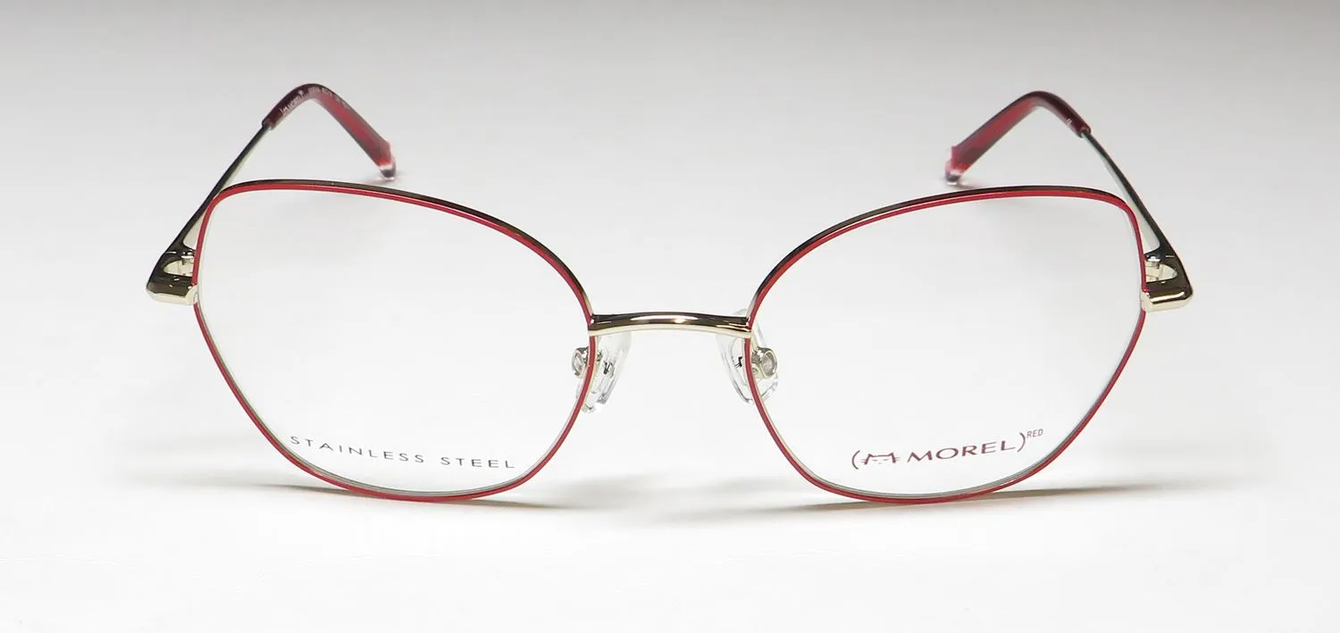 Morel Red Serena 90017c rd11 Eyeglasses Red 49mm 3