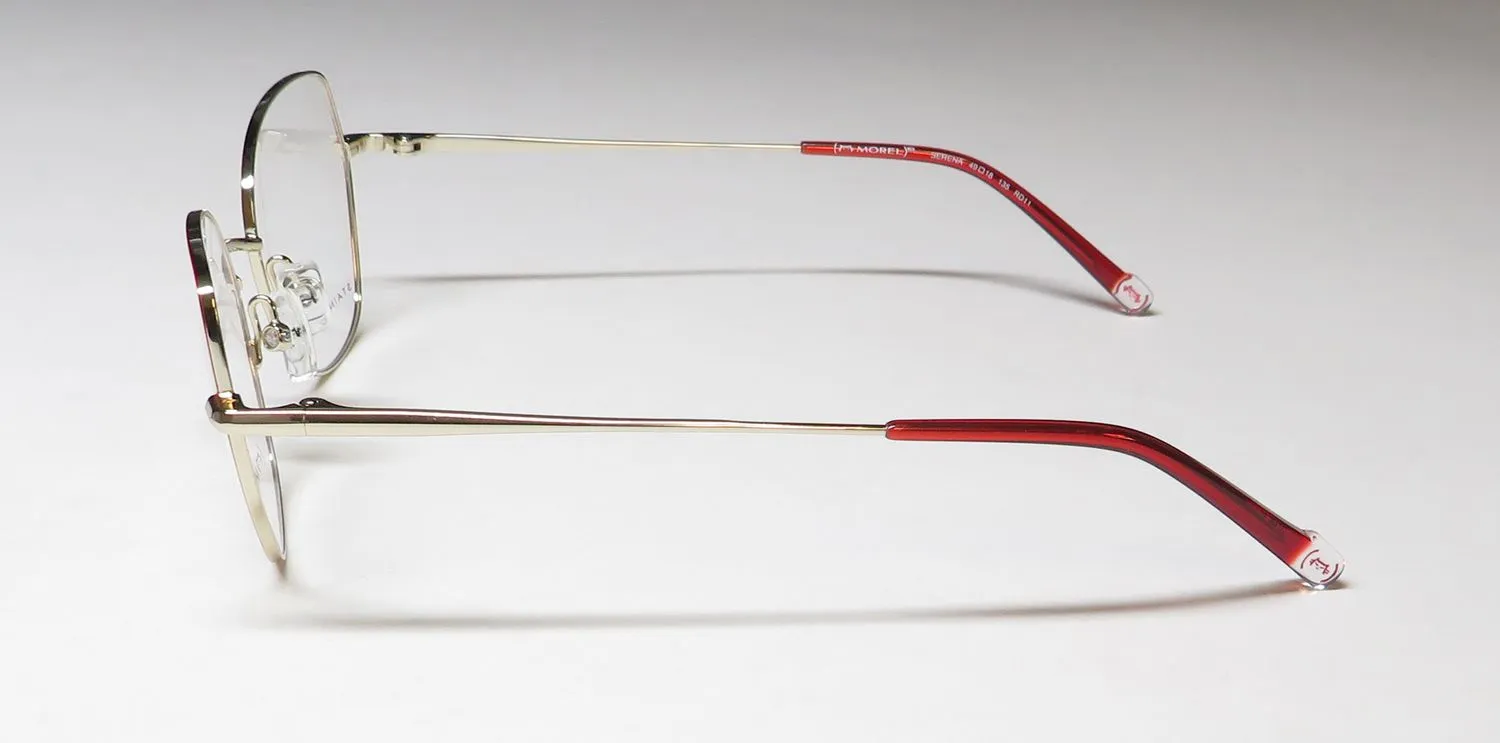Morel Red Serena 90017c rd11 Eyeglasses Red 49mm 4