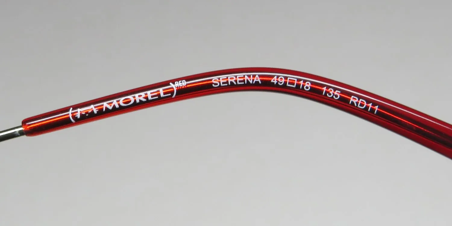 Morel Red Serena 90017c rd11 Eyeglasses Red 49mm 7