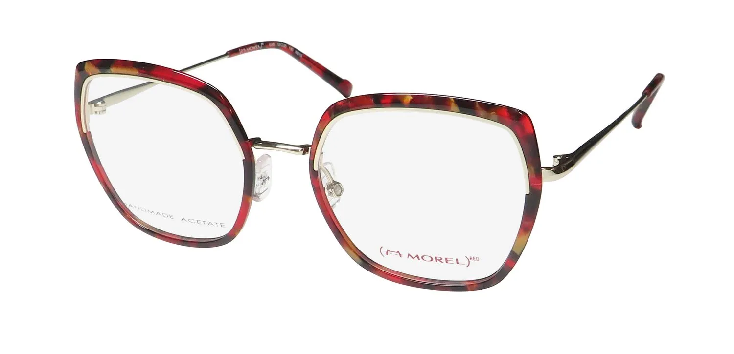 Morel Red Gabi 90018c nd15 Eyeglasses Black 50mm