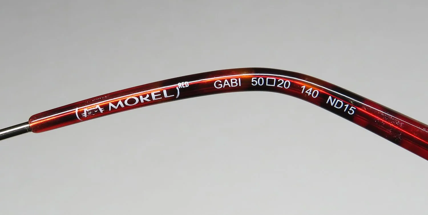 Morel Red Gabi 90018c nd15 Eyeglasses Black 50mm 7