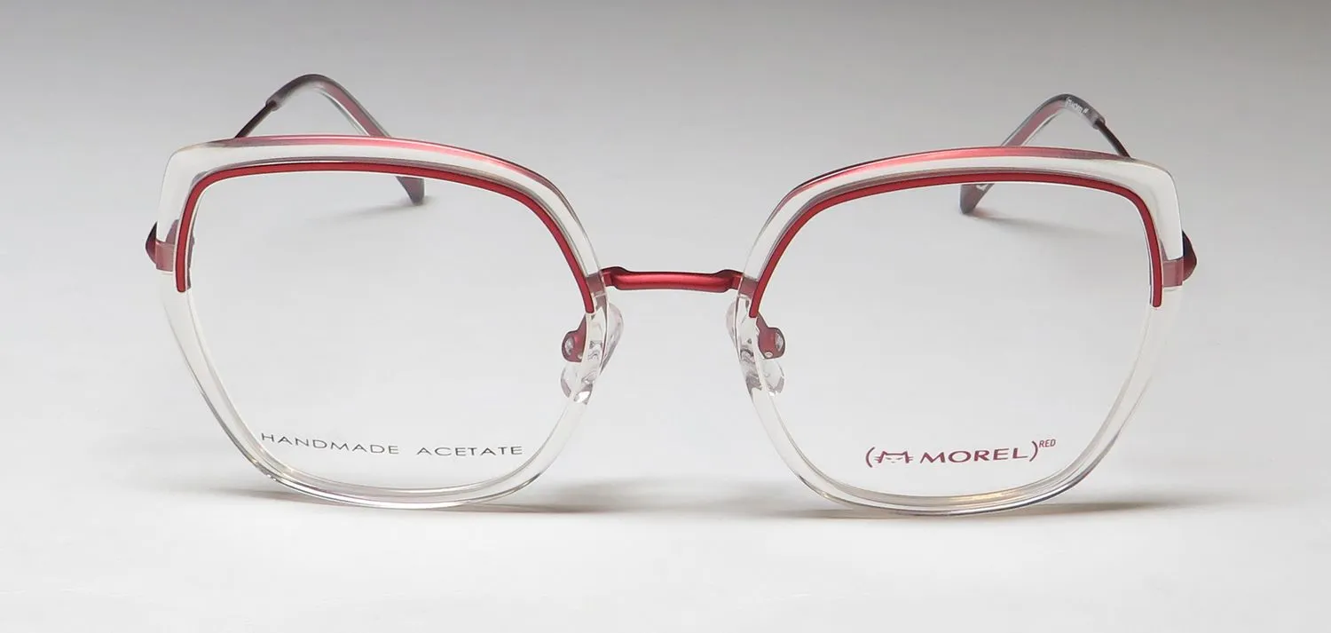 Morel Red Gabi 90018c pr14 Eyeglasses Pink Crystal 50mm 3