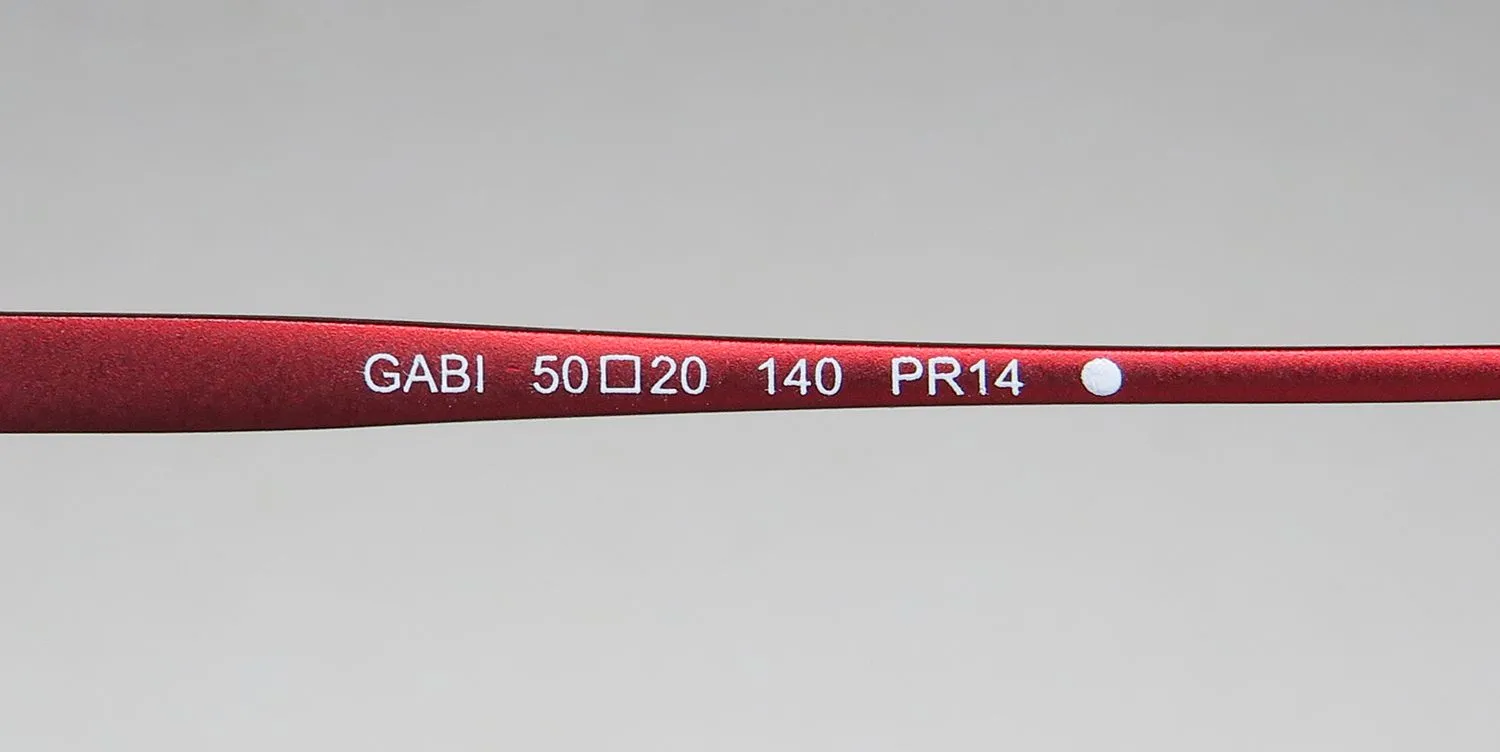 Morel Red Gabi 90018c pr14 Eyeglasses Pink Crystal 50mm 7