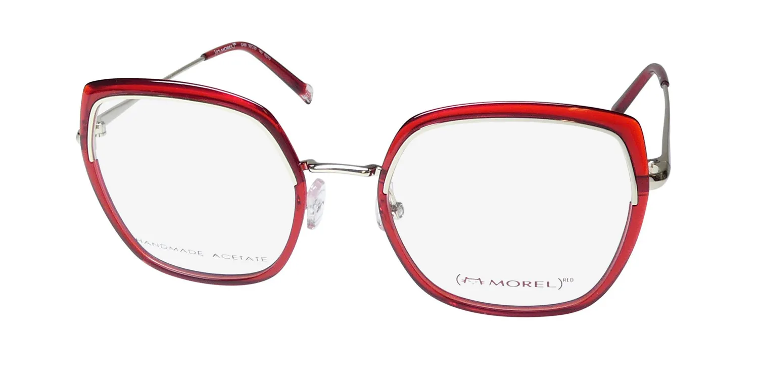 Morel Red Gabi 90018c rd13 Eyeglasses Red 50mm