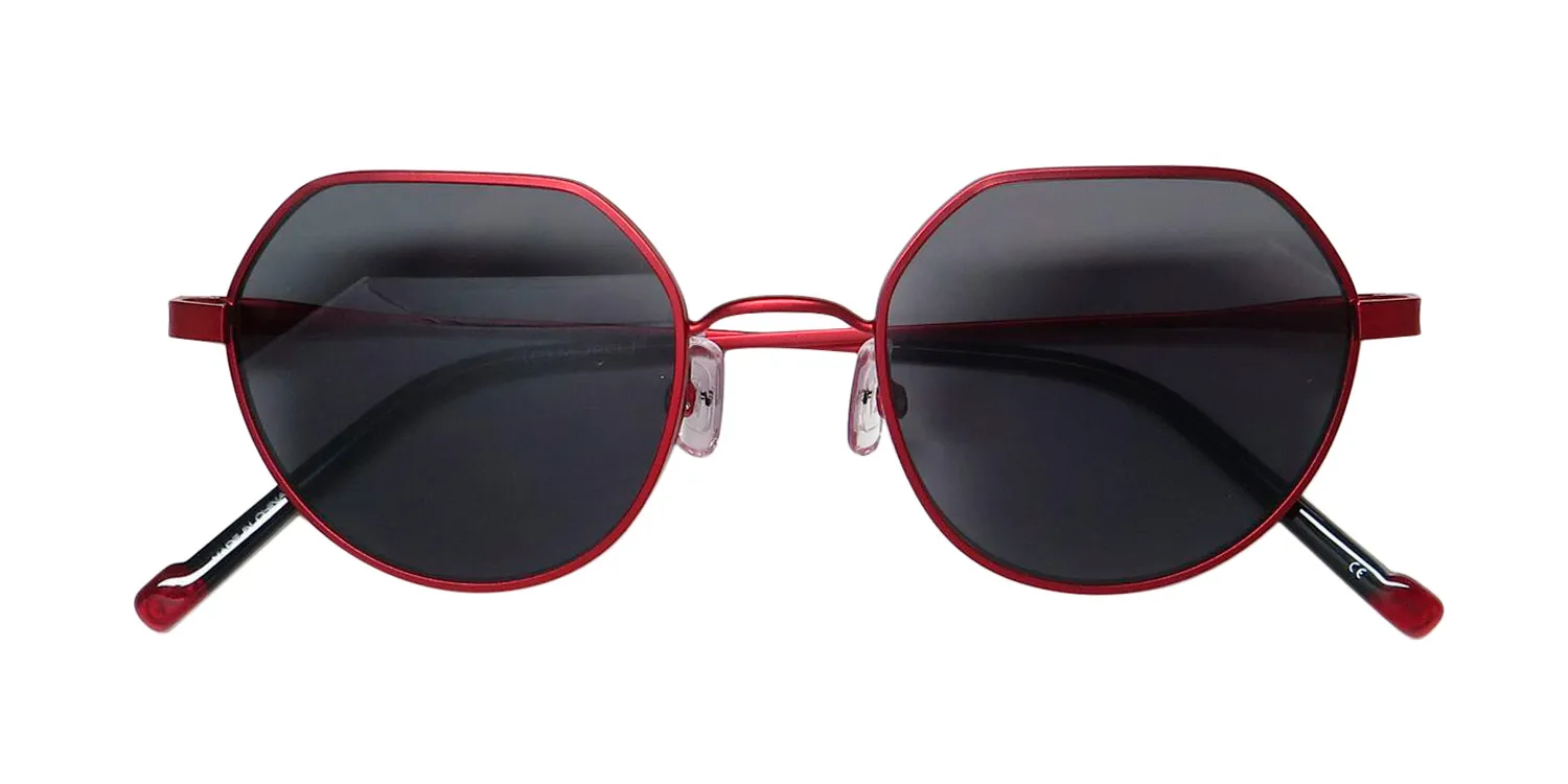 Morel Red Riley 90020c rr18 Sunglasses Red 50mm 2
