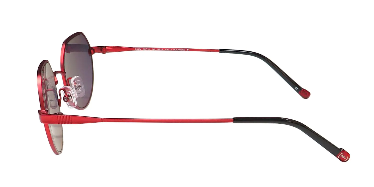Morel Red Riley 90020c rr18 Sunglasses Red 50mm 4