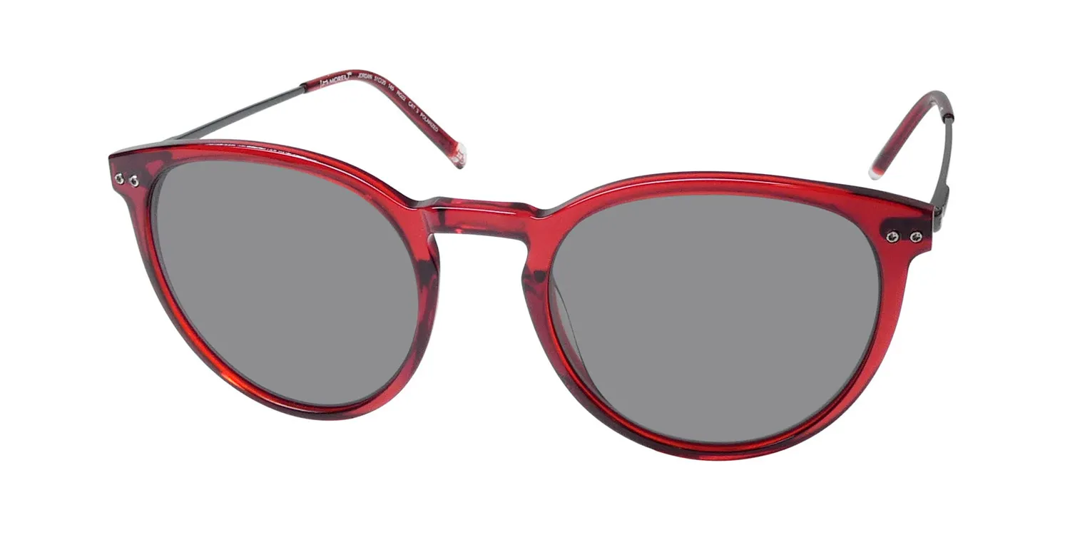 Morel Red Jordan 90022c rg22 Sunglasses Red 51mm