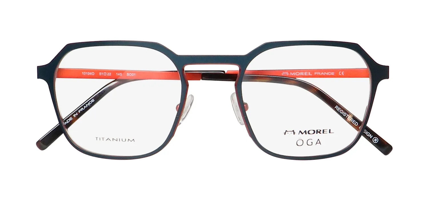 Morel Oga 10194o bo01 Eyeglasses Black 51mm 2