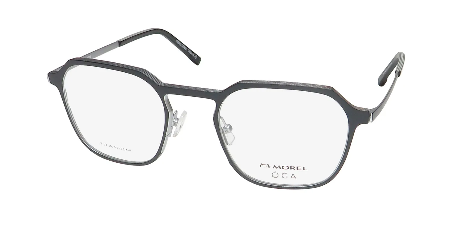 Morel Oga 10194o gr03 Eyeglasses Matte Black 51mm