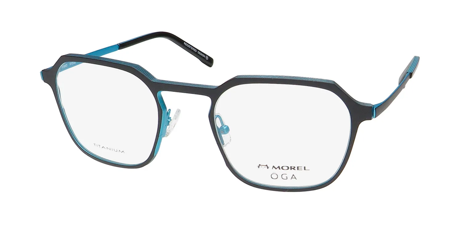 Morel Oga 10194o nb02 Eyeglasses Black 51mm