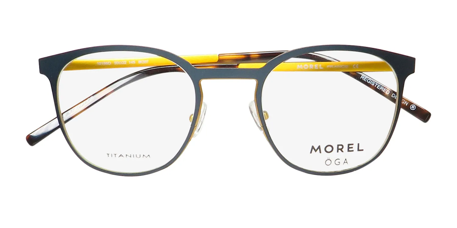 Morel Oga 10196o bo07 Eyeglasses Black 50mm 2