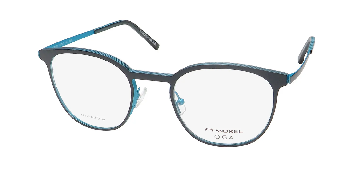 Morel Oga 10196o gb09 Eyeglasses Black 50mm