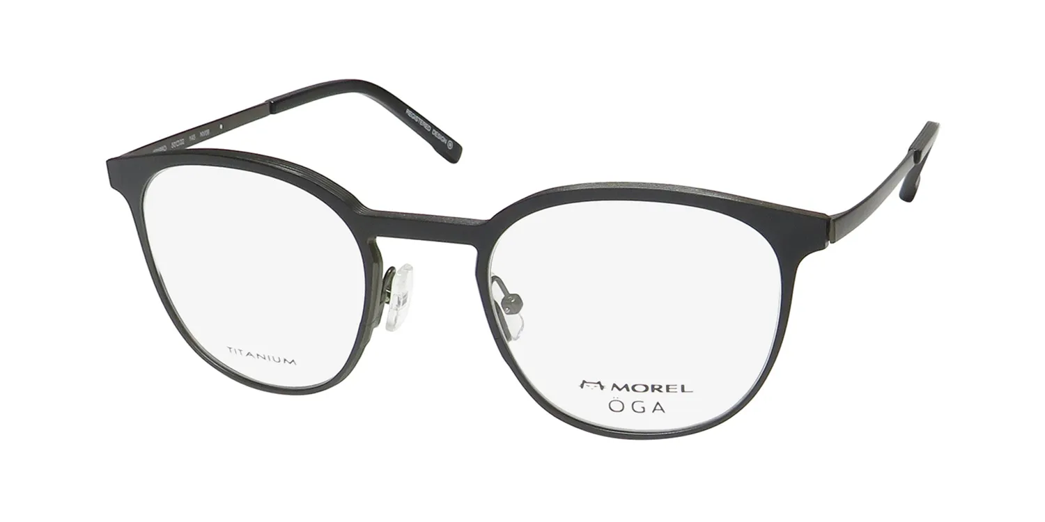 Morel Oga 10196o nv08 Eyeglasses Black 50mm