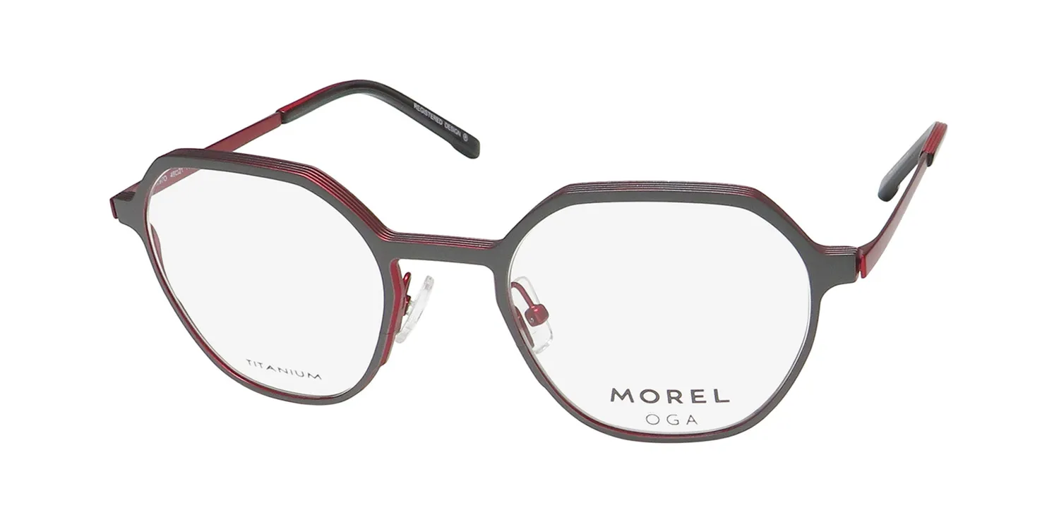 Morel Oga 10197o gr12 Eyeglasses Grey 49mm