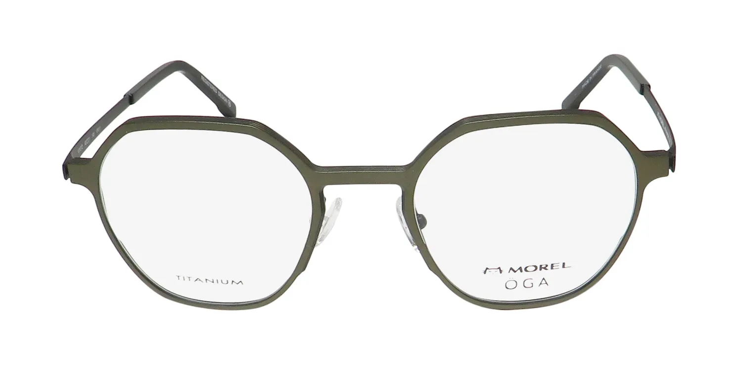 Morel Oga 10197o vn11 Eyeglasses Green 49mm 3
