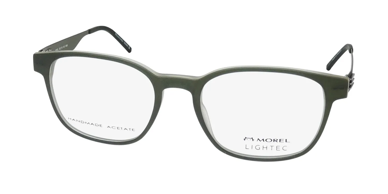 Morel Lightec 30287l vn06 Eyeglasses Green 53mm