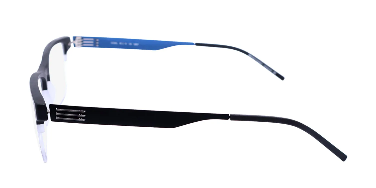 Morel Lightec 30288l nb07 Eyeglasses Black 55mm 4