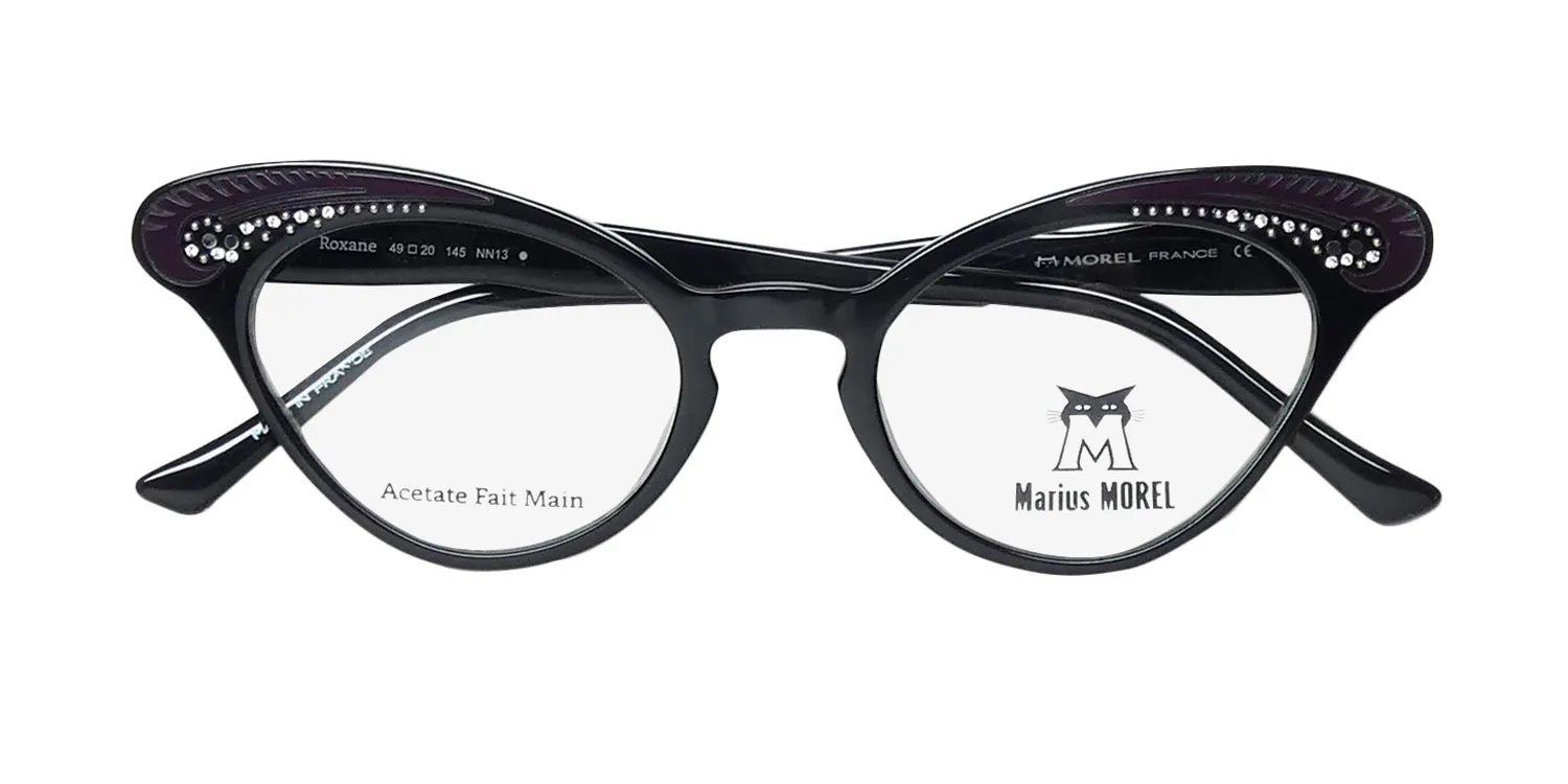 Morel Originale Roxane 90030c nn13 Eyeglasses Black 49mm 2