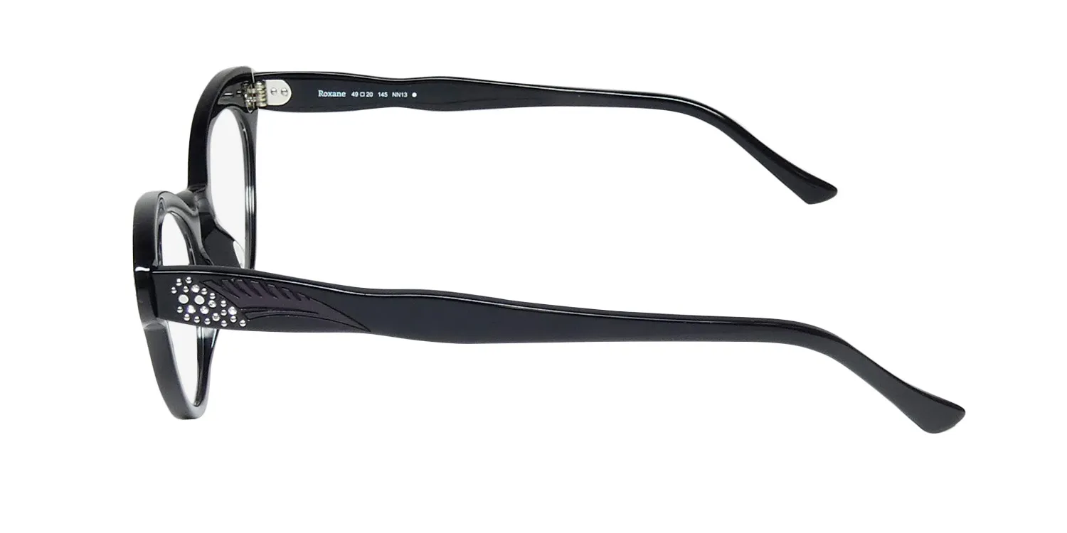 Morel Originale Roxane 90030c nn13 Eyeglasses Black 49mm 4